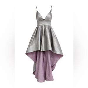 Windsor Y2K Lavender and Silver High Low Party Formal Dress